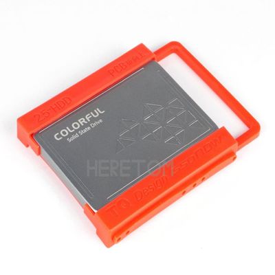 10Pcs/lot 2.5 inch to 3.5 inch SSD HDD Notebook Hard Disk Drive Mounting Kit Plastic Adapter Bracket Dock