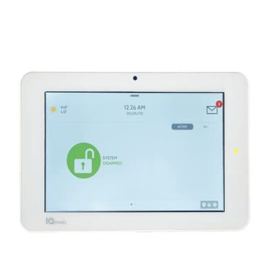 IQ Panel 2Plus SmartHome PowerG Security System Panel 5 Bluetooth Digital Keyfobs Access Point Glass Break Protection - Ideal for House, Apartment, Office (QS9202-4208-840)