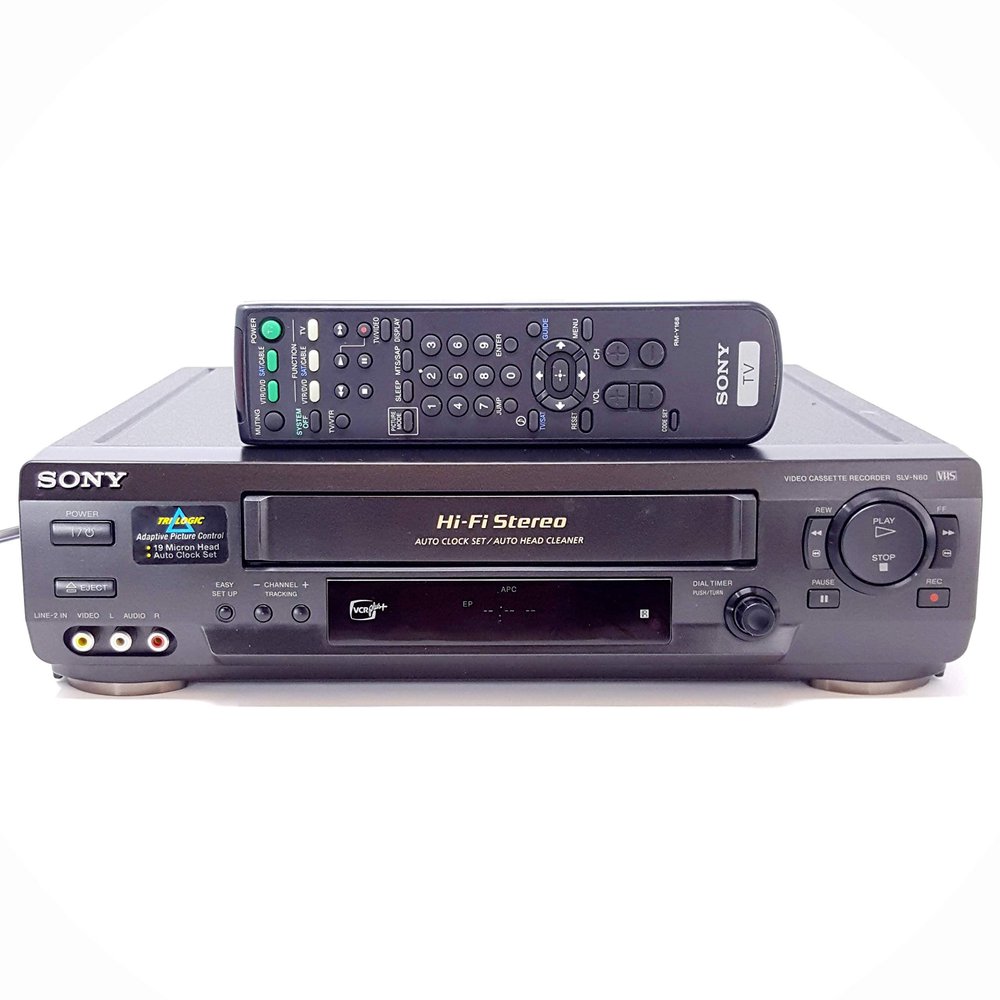 Sony SLV-N60 4-Head Hi-Fi VCR (Renewed)
