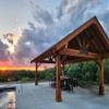 Simpson Strong-Tie APVGP612 Outdoor Accents Avant Collection 6:12 Pitch, Black Powder-Coated Gable Plate view 3