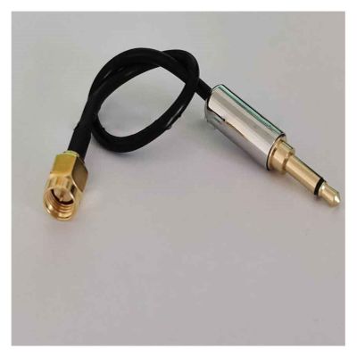 JIANGXIAO Xiaojiang Store RG174 3. 5mm Male to SMA Male Fit for CCTV Camera Monitor Antenna Audio Pigtail Cable 15/20/30/ 50cm 1/2/3/5/10m (Color : 50cm)
