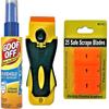 Pro Scraper Kit with Household Heavy Duty Remover, for Spots, Stains, Marks. Scraper use for Removing for Gum, Decals, Stickers Labels. view 1