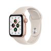 Apple Watch SE 40mm GPS + Cellular Gold Aluminum Case - Starlight Sport Band (Renewed) view 4