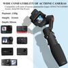 hohem iSteady Pro 4 3-Axis Gimbal Stabilizer for GoPro 13/12/11/10/9 8/7/6/5, for Osmo Action and Other Action Cameras,Support Bluetooth & Cable Control, IPX4 Splash Proof with Tripod view 2