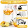 2 Pack Beverage Dispenser Replacement Spout for Drink Dispenser Spigot,Push Style Spigot for Beverage Dispenser Carafe, Water Dispenser Replacement Faucet view 4