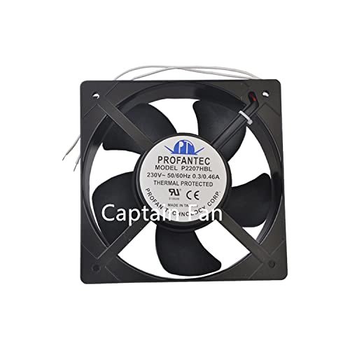 P2207HBL PROFANTEC Fan 230V 0.3A 205 * 205 * 72MM Axial Cooling Fan for Electric Control Cabinet
