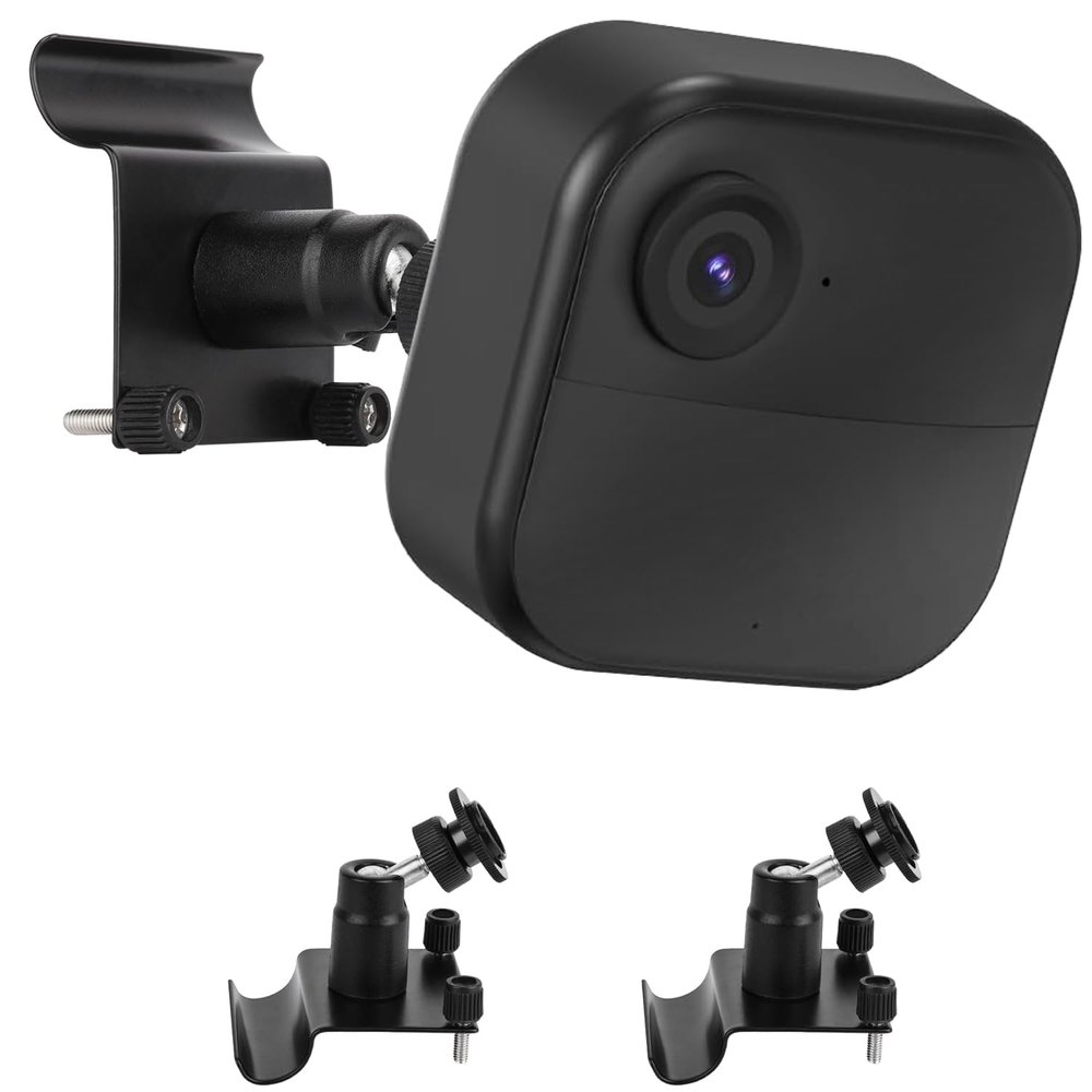 2Pack Vinyl Siding Mount for Blink Outdoor 4 (4th Gen)/(3rd Gen), Blink XT / XT2, Blink Mini, Adjustable Mounting Bracket with Outdoor Vinyl Siding Clips Hooks