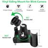 2Pack Vinyl Siding Mount for Blink Outdoor 4 (4th Gen)/(3rd Gen), Blink XT / XT2, Blink Mini, Adjustable Mounting Bracket with Outdoor Vinyl Siding Clips Hooks view 3