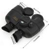Binoculars with Compass, 7x50 Marine Binoculars for Adults - Bak4 Prism Fmc Lens, Quality Rubber Material - for Birdwatching Hunting Boating and Hiking view 2