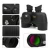 Binoculars with Compass, 7x50 Marine Binoculars for Adults - Bak4 Prism Fmc Lens, Quality Rubber Material - for Birdwatching Hunting Boating and Hiking view 4