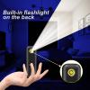 Key Finder with Thinner Receivers & Advanced Fabric Remote, Simjar 80dB+ RF Item Locator with 131ft Working Range, 1 RF Transmitter & 6 Receivers view 2