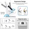 TACOMEGE Heavy Sturdy Aluminum Writing Drawing Stand Tablet Riser(with Cooling Fan) for iPad, Samsung Tab, Surface Pro, Foldable Portable Monitor view 4