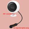 Car Heater,Portable Car Heater 2 in1 Fast Heating Defrost Defogger Demister Heating/Cooling Fan Auto Dryer Windshield Defroster(White) view 3