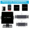AboveTEK Business Kiosk Aluminum Tablet iPad Stand for Any 4-14" Display Tablets Bundle with Retail Kiosk iPad Stand for Any 6"-13" (Diagonal) Devices view 3