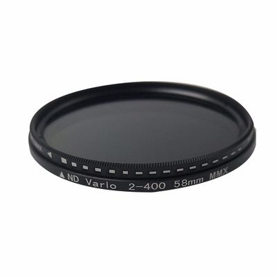 BGNing Camera Filter Lenses ND2-400 Neutral Density Fader Variable ND Filters Adjustable Compatible with Canon/Nikon 52/58/62/72/77/82mm (58mm)