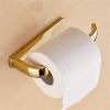 LUOFDCLDDD 1Pcs Home Soap Basket Towel Rack Glass Shelf Bath Hardware Bathroom Accessories Set Gold Brass Square Paper Tissue Holder Towel Bar Assist Bath Handle/Towel Rack view 3