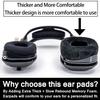 Sixsop Astro A40 TR Ear Pads for Astro A40TR A40 TR Gaming Headset - Velour Ear Cushions (Not Compatible with A50 GEN4,GEN3,GEN2,GEN1) view 3