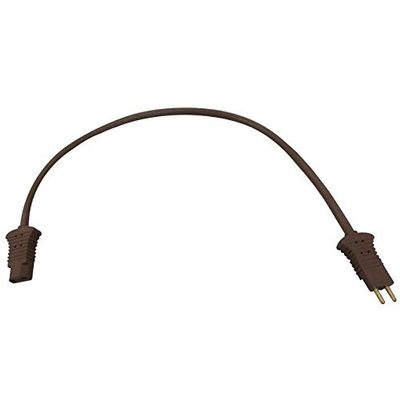 Replacement For 18" Brown Pigtail Male/Female End Cord for Filter Queen Vacuum 32-5760-72