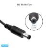 ANLINK DC 1 Female to 8 Male 5.5mm*2.1mm Output Power Splitter Cable, 1 to 8 Way Y Adapter for CCTV Security Cameras, Router, LED Light Strip and More view 2