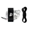 GRAPHICS & MORE Looney Tunes Pepe Face Headphone Earbud Cord Wrap - Charging Cable Manager - Wire Organizer Set of 2 - Black view 2