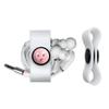 GRAPHICS & MORE Looney Tunes Porky Face Headphone Earbud Cord Wrap - Charging Cable Manager - Wire Organizer Set of 2 - White view 2