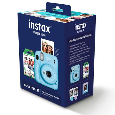 Fujifilm Instax Mini 11 2021 Bundle - Blue