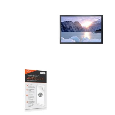 BoxWave Screen Protector Compatible with AbraxSys Corporation VM-215 - ClearTouch Anti-Glare (2-Pack), Anti-Fingerprint Matte Film Skin