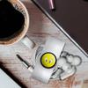 GRAPHICS & MORE Looney Tunes Tweety Face Headphone Earbud Cord Wrap - Charging Cable Manager - Wire Organizer Set of 2 - White view 3
