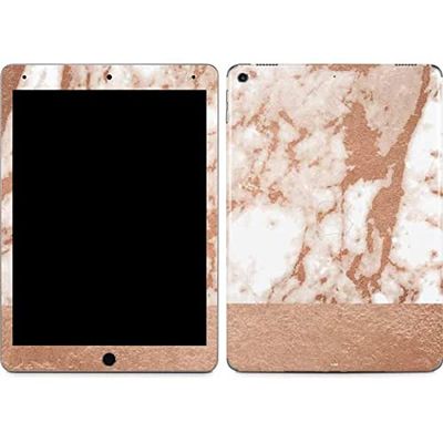 Skinit Tablet Decal Skin Compatible with iPad 10.2in (2021) Originally Designed White Rose Gold Marble Design