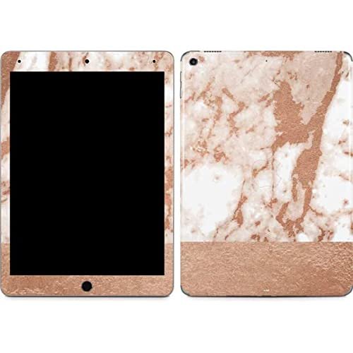 Skinit Tablet Decal Skin Compatible with iPad 10.2in (2021) Originally Designed White Rose Gold Marble Design
