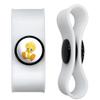 GRAPHICS & MORE Looney Tunes Cute Tweety Headphone Earbud Cord Wrap - Charging Cable Manager - Wire Organizer Set of 2 - White view 1