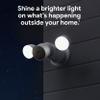 Google Nest Cam with Floodlight - Outdoor Camera - Floodlight Security Camera, White, 1 Count (Pack of 1) view 3