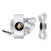 GRAPHICS & MORE Looney Tunes Daffy Face Headphone Earbud Cord Wrap - Charging Cable Manager - Wire Organizer Set of 2 - White view 2