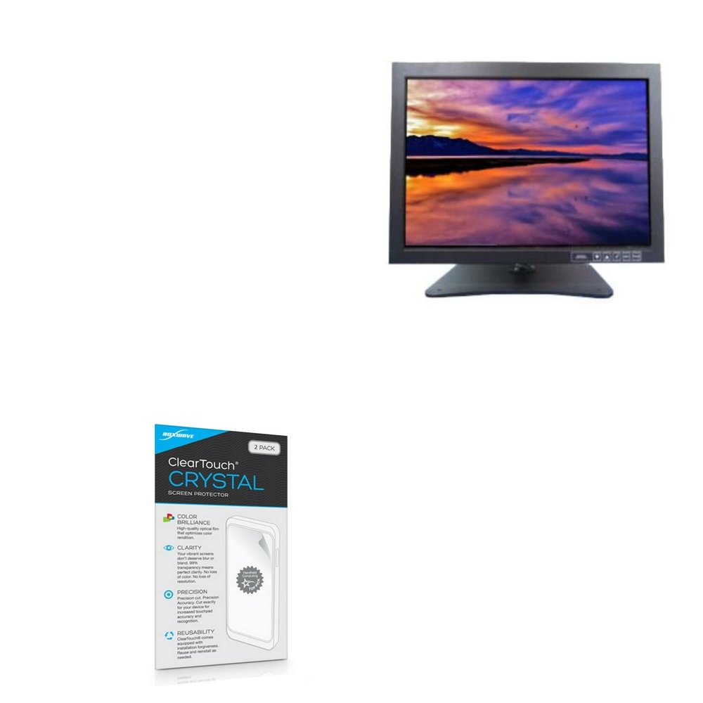 BoxWave Screen Protector Compatible with AbraxSys Corporation SRD-T-185 - ClearTouch Crystal (2-Pack), HD Film Skin - Shields from Scratches