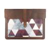 15" Premium Full-Grain Mahogany Leather Laptop Protective Portfolio Sleeve 18BT27MG view 1