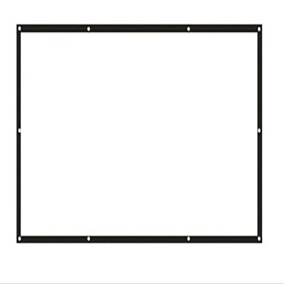 Projector Screen 150-inch 16:9 Dual Front or Rear Projection Outdoor Indoor Portable Ultra Lightweight Foldable Anti-Crease Wrinkle Free 4K Ultra HD 3D Ready Movie Game (LITE150A)