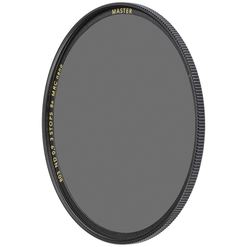 B+W 49mm Master Neutral Density 0.9 (3 Stop) MRC Nano 803M Glass Filter