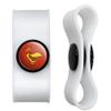 GRAPHICS & MORE Looney Tunes Foghorn Leghorn Face Headphone Earbud Cord Wrap - Charging Cable Manager - Wire Organizer Set of 2 - White view 1