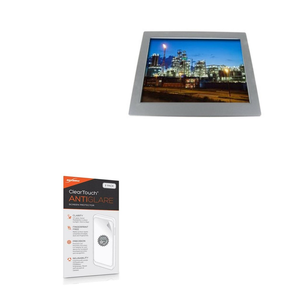 BoxWave Screen Protector Compatible with AbraxSys Corporation PS-185 - ClearTouch Anti-Glare (2-Pack), Anti-Fingerprint Matte Film Skin