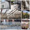 Xrdbfd PVC Tarp Clear, Heavy-Duty Waterproof Tarpaulin with Eyelets, 0.3mm Transparent PVC Foldable Protective Tarp, Weatherproof Tarpaulin Cover for Gardens, Patios and Roofs,2x2m/6.6 * 6.6ft view 4