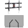 ECHOGEAR Wall Mount for Big TVs & Sound Bar Mounting Bracket - for TVs Up to 90" - Height Adjustable Soundbar Mount view 1