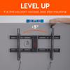 ECHOGEAR Wall Mount for Big TVs & Sound Bar Mounting Bracket - for TVs Up to 90" - Height Adjustable Soundbar Mount view 4