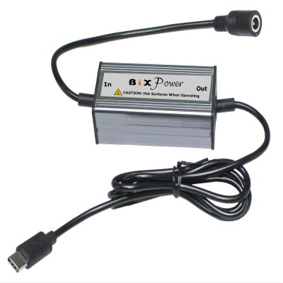 BiXPower USB Type C Power Converter with 5V, 9V, 12V, 15V & 20V Power Delivery - PD100