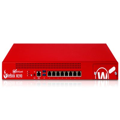 Watchguard Firebox M390 High Availibility Enterprise-Grade Network Security Appliance with 1 Year Standard Support License - - Advanced Firewall, VPN, Intrusion Prevention (WGM39001601)