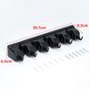Displays By Jack wall mounted Broom and mop Holder, Black Utility Tool Organizer for Home, 1-Pack view 4
