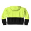 CornerStone Unisex Enhanced Visibility Fleece Pullover Hoodie | Vibrant Neon Sweatshirt for Work, Lightweight Fleece Jacket, Safety Yellow, Small view 4