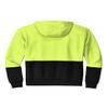 CornerStone Unisex Enhanced Visibility Fleece Pullover Hoodie | Vibrant Neon Sweatshirt for Work, Lightweight Fleece Jacket, Safety Yellow, X-Small view 2