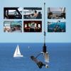 UAYESOK Stainless Steel Marine VHF Antenna, 15 Inch Low Profile view 2