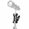 BGNing Aluminum Diving Ball Clamp 2 Holes Long Butterfly Clip SLR Camera Light Arm Tray Bracket Mount Adapter Underwater Photography view 3