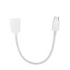 Hilitand TypeC to OTG Adapter,Portable 5 Gbps OTG Cable Converter for Mouse Keyboard USB Devices(White) view 1